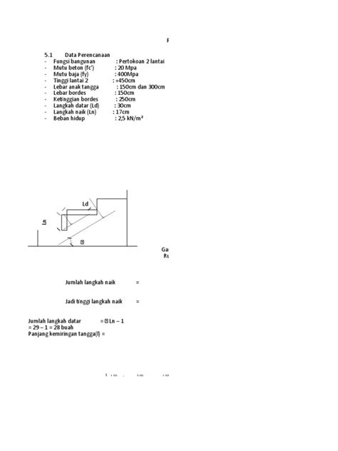 Perhitungan Tangga Pdf