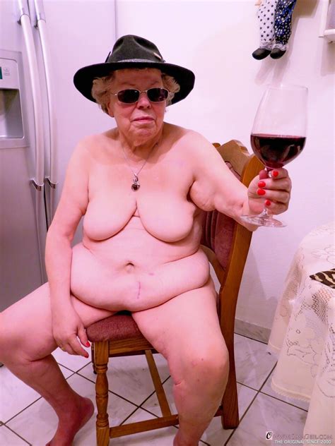 Playful Granny Luise Peeling Her Lingerie Off And Showing Her Saggy Tits CoedCherry