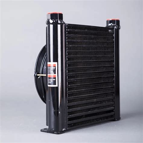 Air Cooled Types Heat Exchanger Small Black Aluminum Radiator Hydraulic