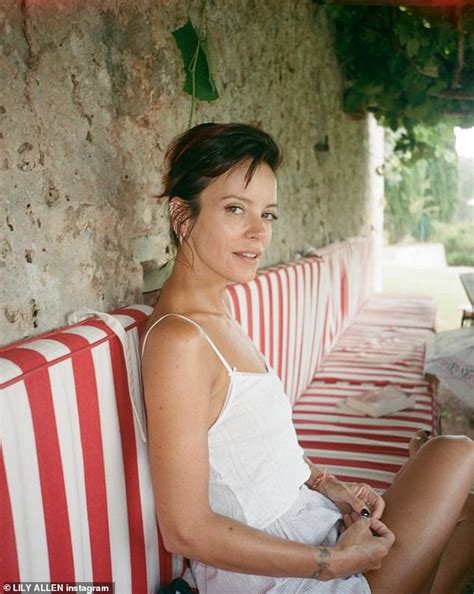 Lily Allen Looks Radiant In A Blue And Green Bikini As She Shares A Series Of Holiday Snaps