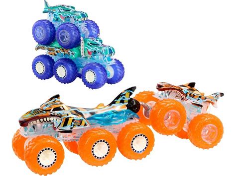 Hot Wheels Monster Trucks Multipack Caminhões e Big Rings Juguetilandia