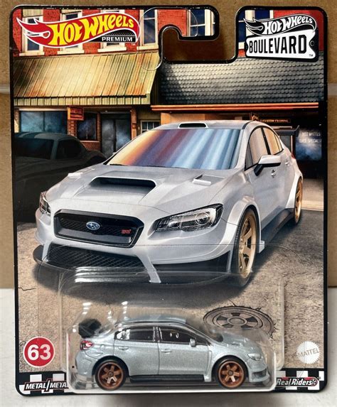 Buy Hot Wheels Premium Boulevard Mix N Mustang Subaru Wrx Sti Nova Set Online At