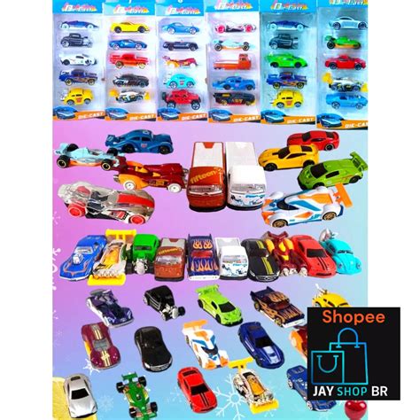1 2 3 4pçs Brinquedo Super Carro de Metal Carrinhos tipo Hot Wheels Sortidos Veículos Modelo e