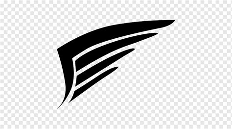 로고 실루엣 날개 각도 동물 사진 Png Pngwing