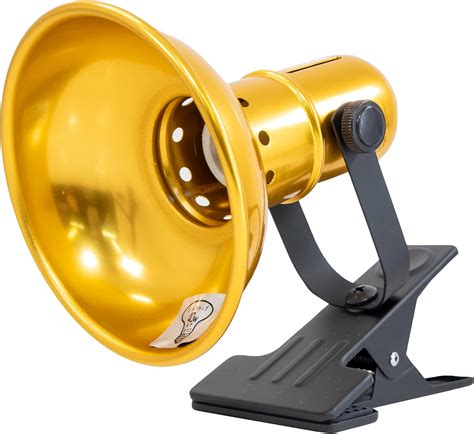Amazon.co.jp : マクサー電機 電球なし クリップ で 挟むだけで設置OK クリップライト MCL-04 ゴールド お好みの電球を ...