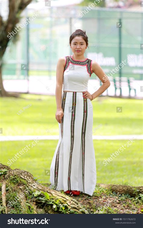 Zomi Traditional Dress Modernized Worn By Stock Photo Edit Now 1511762672
