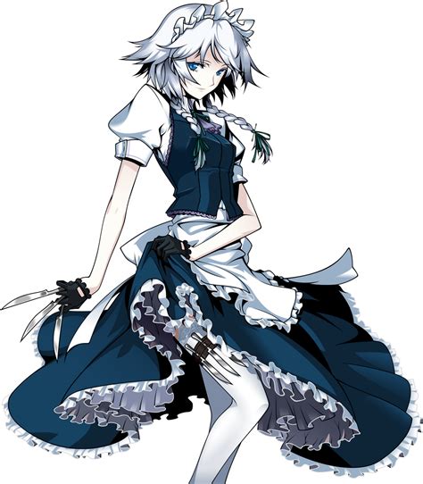 Touhou - Izayoi Sakuya by PaperJoey on DeviantArt