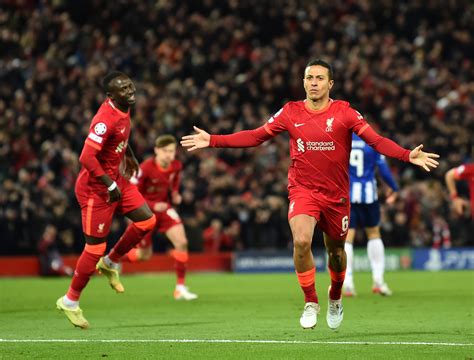 Champions League highlights Thiago goal for Liverpool vs Porto Man City ...