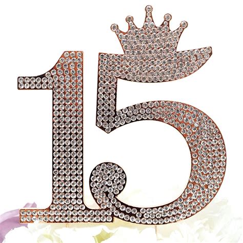 Number 15 Birthday Cake