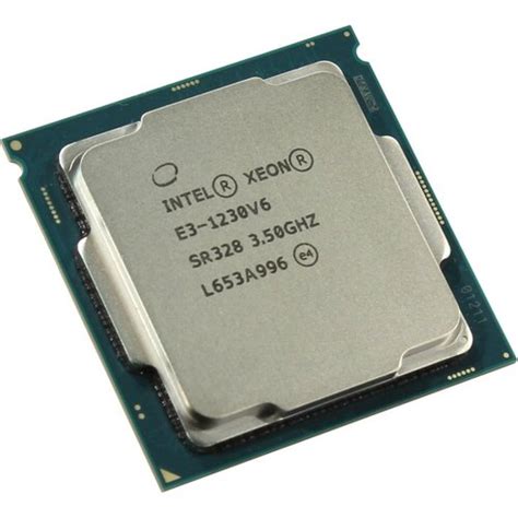 Процессор Intel Xeon E3 1230 v6 OEM (SR328, CM8067702870650) — купить ...