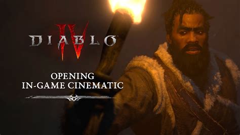 Diablo IV In Game Intro Cinematic YouTube