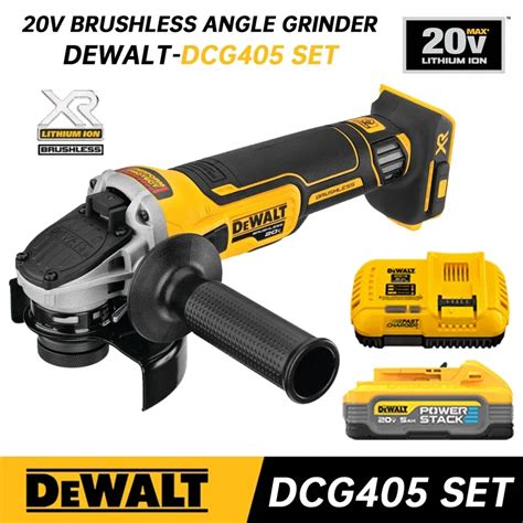 Dewalt Cordless Angle Grinder Dcg V Professional Power Tool