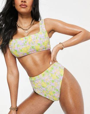 ASOS DESIGN Mix Match Poitrines généreuses Haut de bikini court