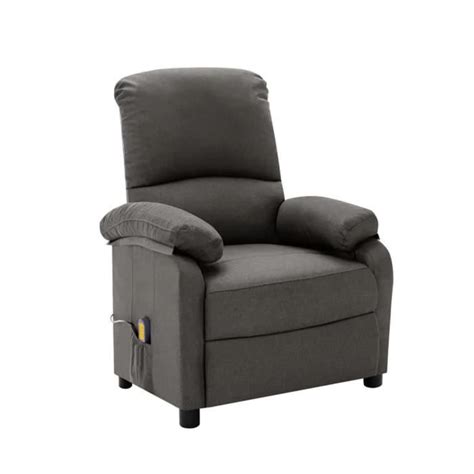 Omabeta Fauteuils Fauteuil De Massage Inclinable Lectrique Gris