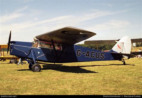 Aircraft Photo Of G Acus De Havilland D H Leopard Moth