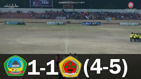 Persematim Manggarai Timur VS PS Kab Kupang Babak Semifinal Soeratin