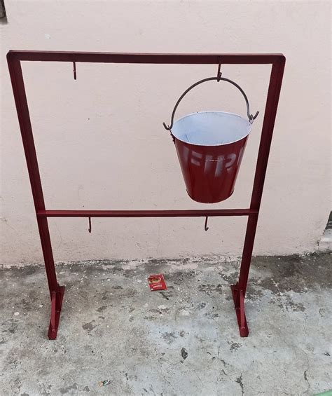 Fire Bucket Stand At Rs 550 Piece Fire Sand Bucket Stand In Hyderabad