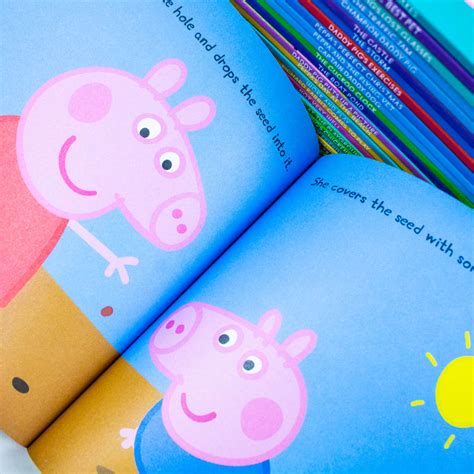 The Amazing Peppa Pig Collection 50 Books Box Set Red Box