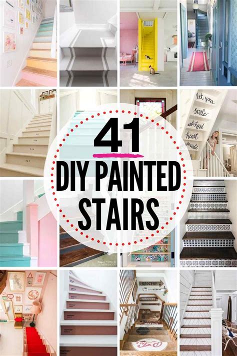 Staircase Wall Painting Ideas