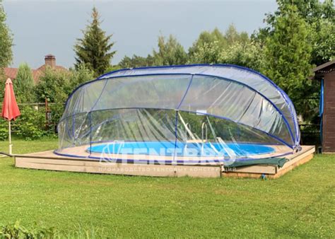 Купол для бассейна овальный 4x5.5 м — TentBro