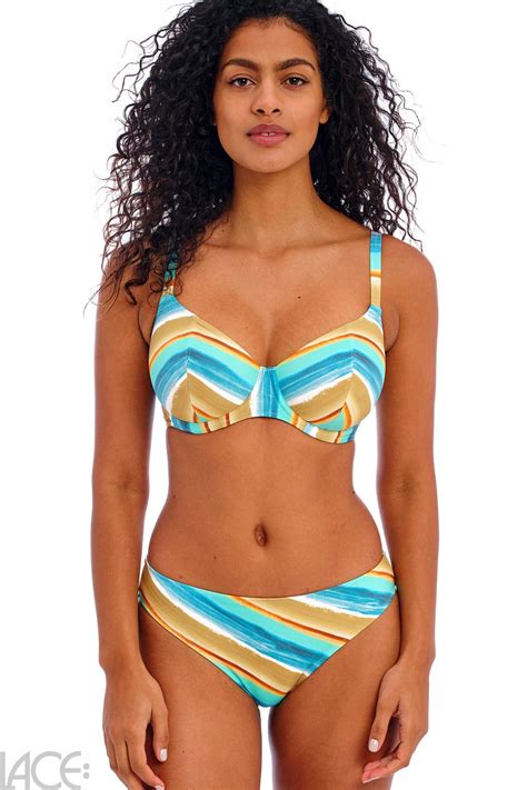 Freya Swim Castaway Island Bikini Bh Tiefes Dekollet G K Cup Multi Lace De