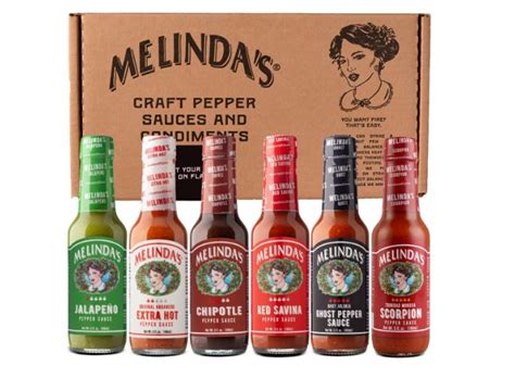 Melinda S Pepper Sauce Collection Spicy Gourmet Hot Sauce
