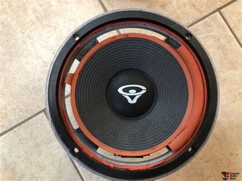 Cerwin Vega At 8 Tweeter And Woofer Photo 4826048 Us Audio Mart