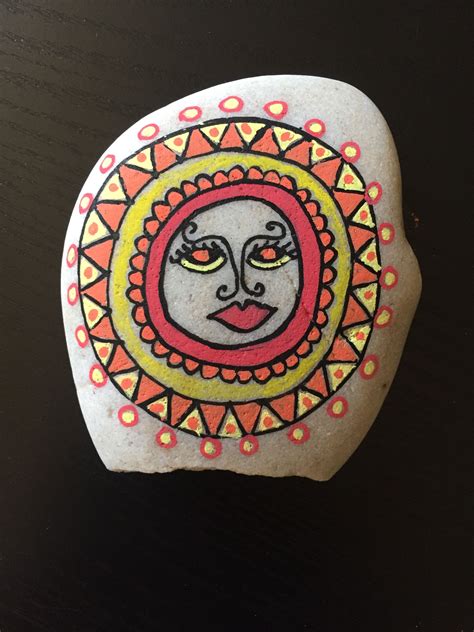 Creative Crafts Rock Art Porsche Logo Painted Rocks Vehicle Logos