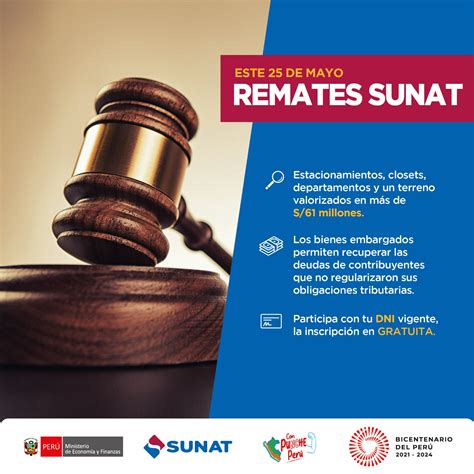 Remate En Sunat Subastan Departamentos Terrenos Y Estacionamientos