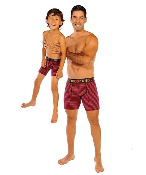 Daddy And Son Boxer Briefs Matching Stretch Underwear Set Father Dad