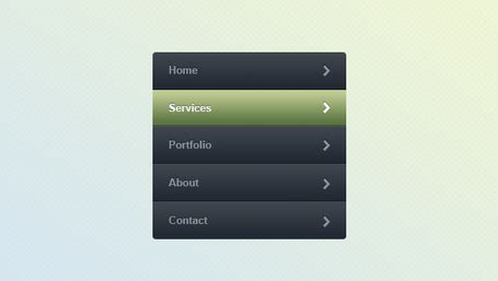 web menu  psd  freeimages