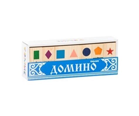 Домино «Геометрические фигуры» - купить по цене 270 руб. | Дом Русской ...