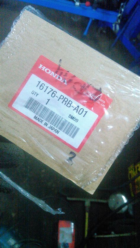 16176PRBA01 Gasket, throttle body Honda | Запчасти на DRIVE2