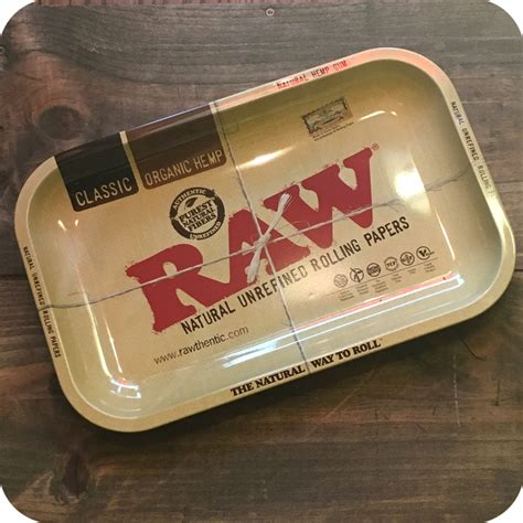 Raw Rolling Tray Medium Size Sunflower Pipes Brooklyns Best Smoke Shop
