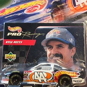 Kyle Petty Hot Wheels Upper Deck Pro Racing Car Etsy