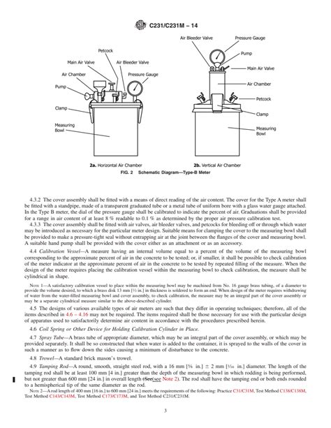 Astm C231c231m 14 Standard Test Method For Air Content Of Freshly