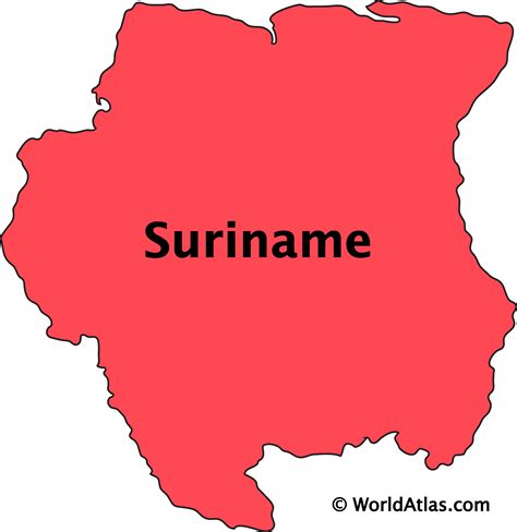 Suriname Maps & Facts - World Atlas