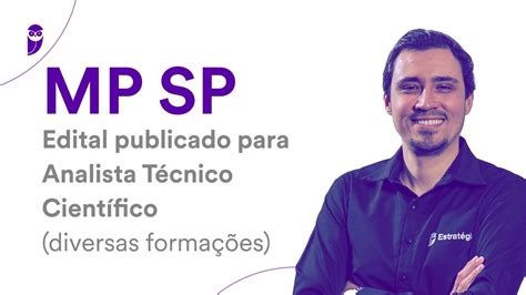 Edital Mp Sp Analista Técnico Científico - 5