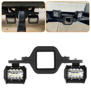 Amazon EBESTauto 4 Inch Hitch LED Work Lights With 2 5 Inch Tow