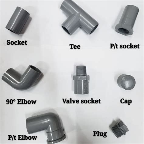 BBB PVC FITTING ELBOW SOCKET TEE V SOCKET P T SOCKET P T ELBOW