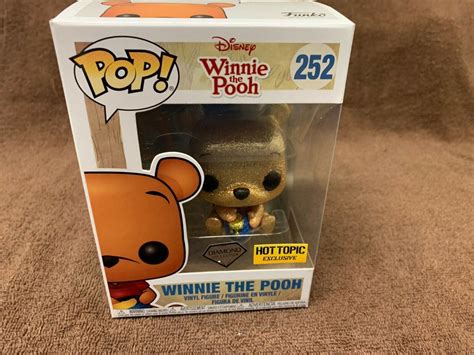 Winnie The Pooh Diamond Collection Hot Topic Exclusive Funko Pop