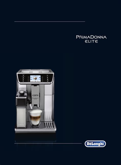 User manual DeLonghi PrimaDonna Elite ECAM 656.55.MS (English - 30 pages)