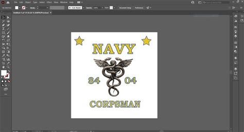 Entry 127 By Mandorm419 For Navy Corpsman Caduceus Vector Design