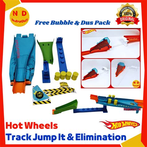 Jual Hot Wheels Jump Elimination With Barrel Original Mattel Hotwheels Dan Hot Wheels Track