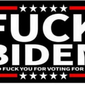 Fuck Joe Biden Flag New X Ft Grommets Maga New Sealed Etsy