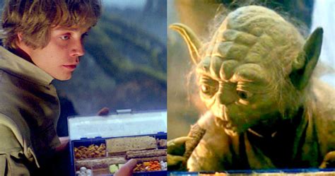 What Luke Was Really Eating On Dagobah In Empire Strikes Back