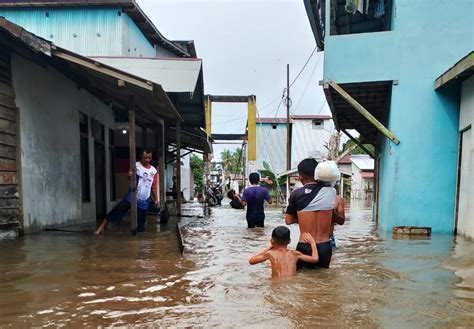 Tiga Kabupaten Di Kalbar Terendam Banjir Jiwa Terdampak Sumber