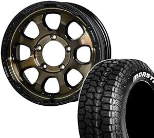 Amazon タイヤホイール 本セット HOT STUFF MAD CROSS GRACE J MONSTA RT HYBRID R