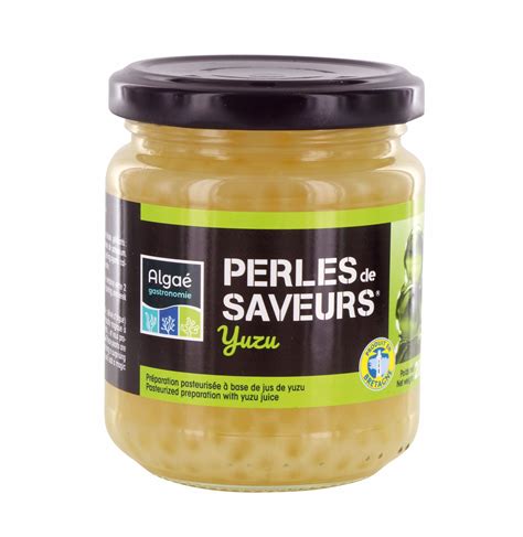 Yuzu Flavor Pearls Suppliers From Bretagne In France