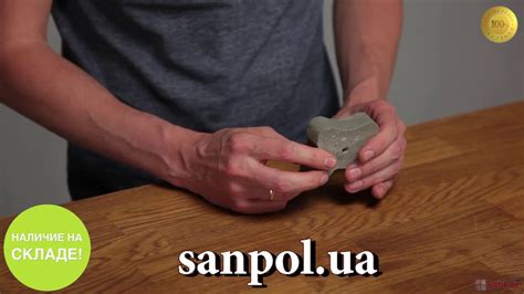 Фиксатор "косточка" из фибробетона - YouTube